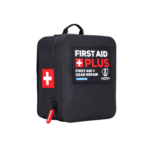 Uncharted First Aid Plus pre-packed kit and its contents
